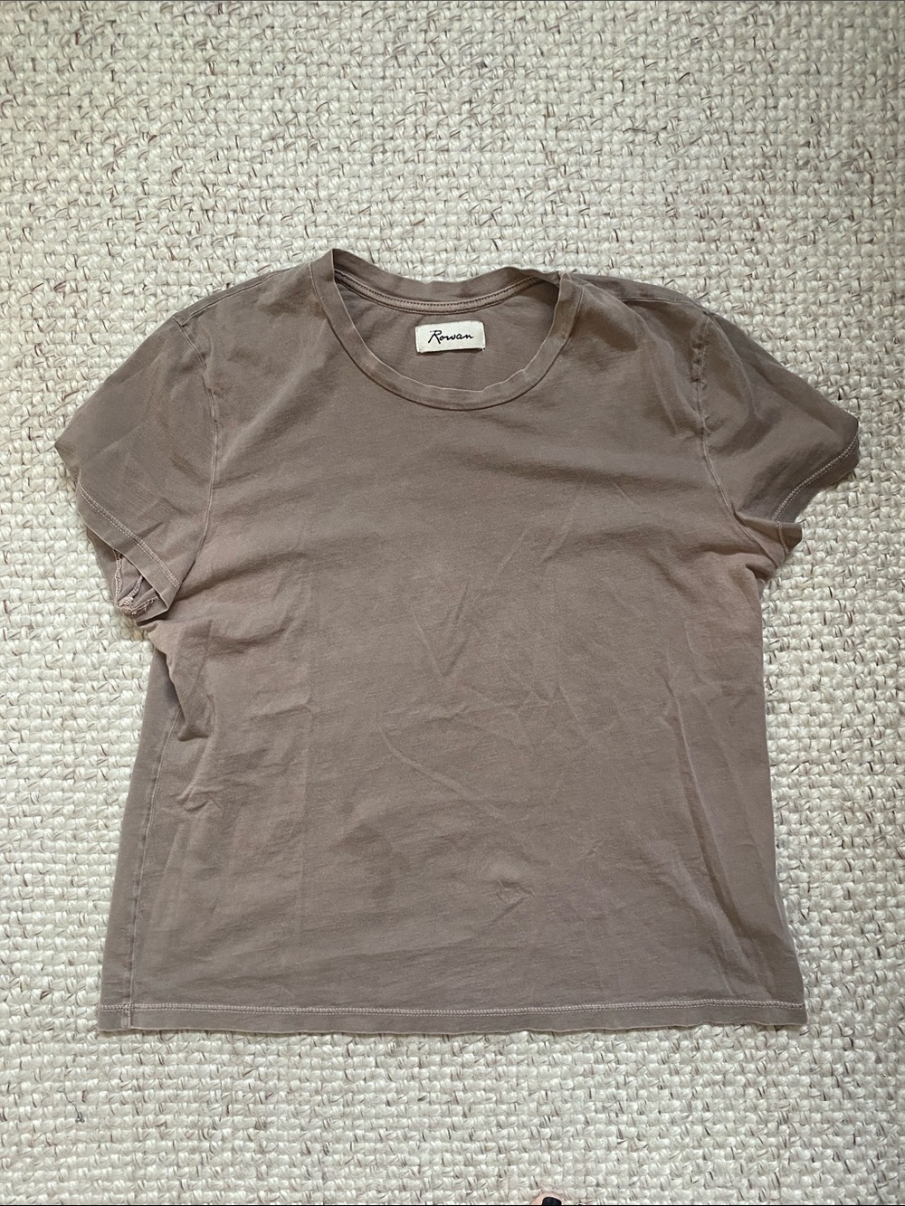 Rowan eClassic Crewneck Tee in Taupe